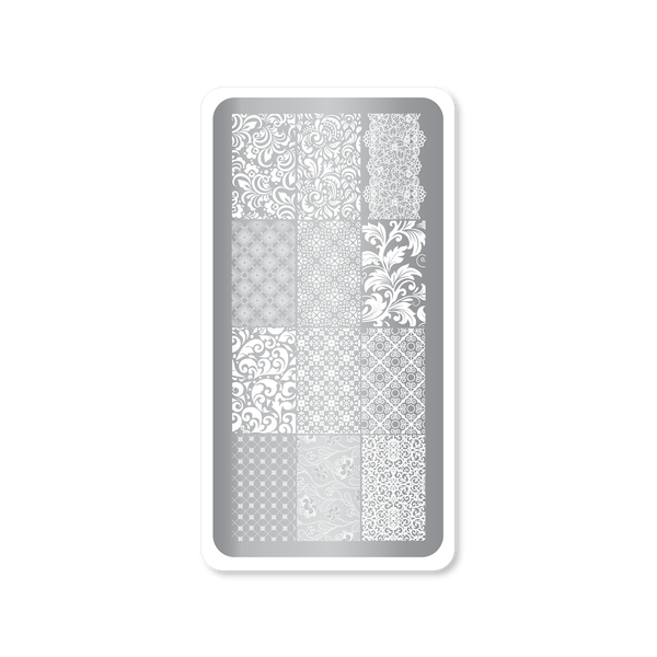 Stamping Plate 6 Victorian Lace