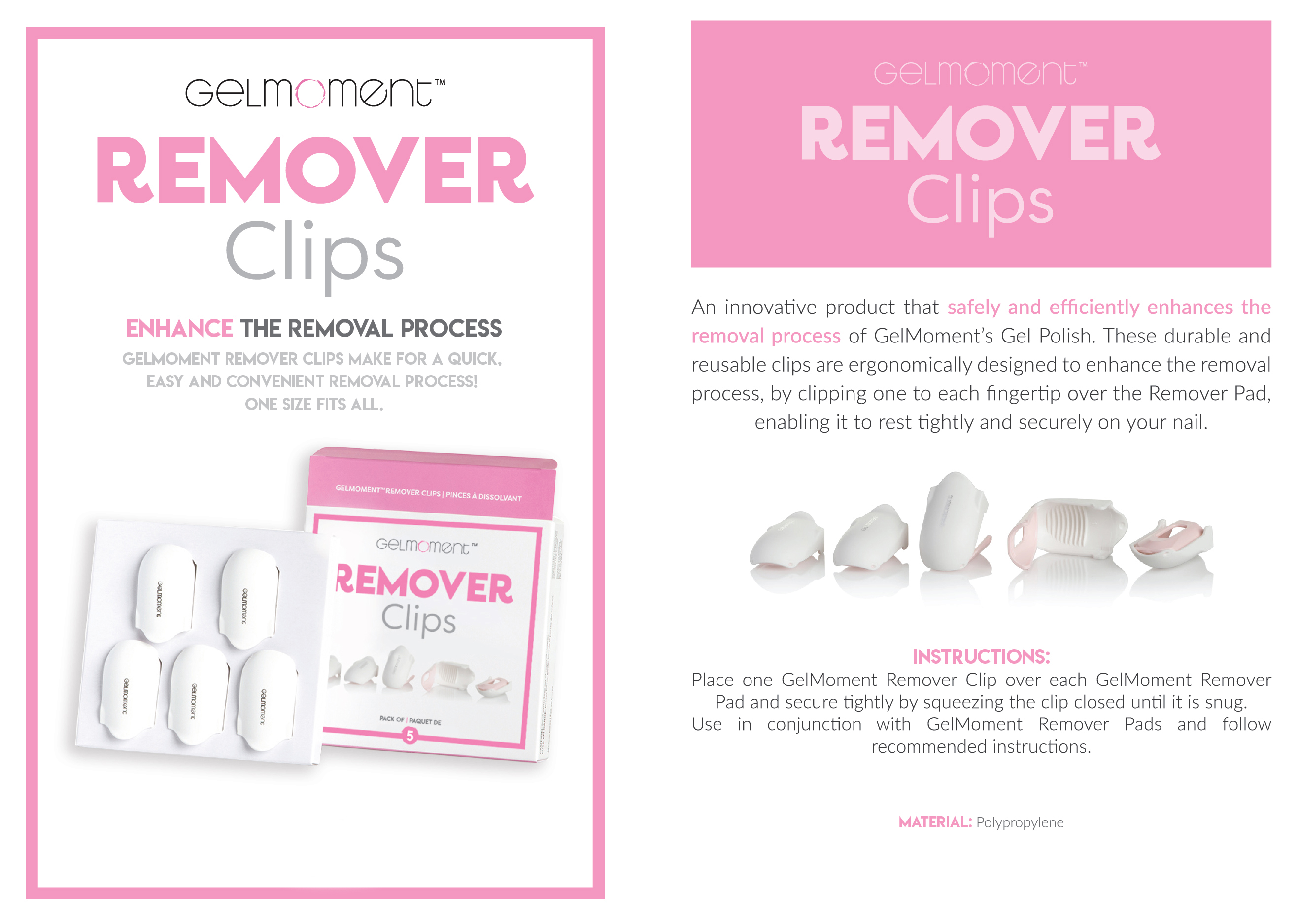 Remover Clips (2 Pack Combo)